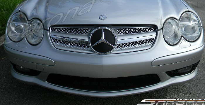 Custom Mercedes SL  Convertible Grill (2003 - 2008) - $249.00 (Part #MB-039-GR)